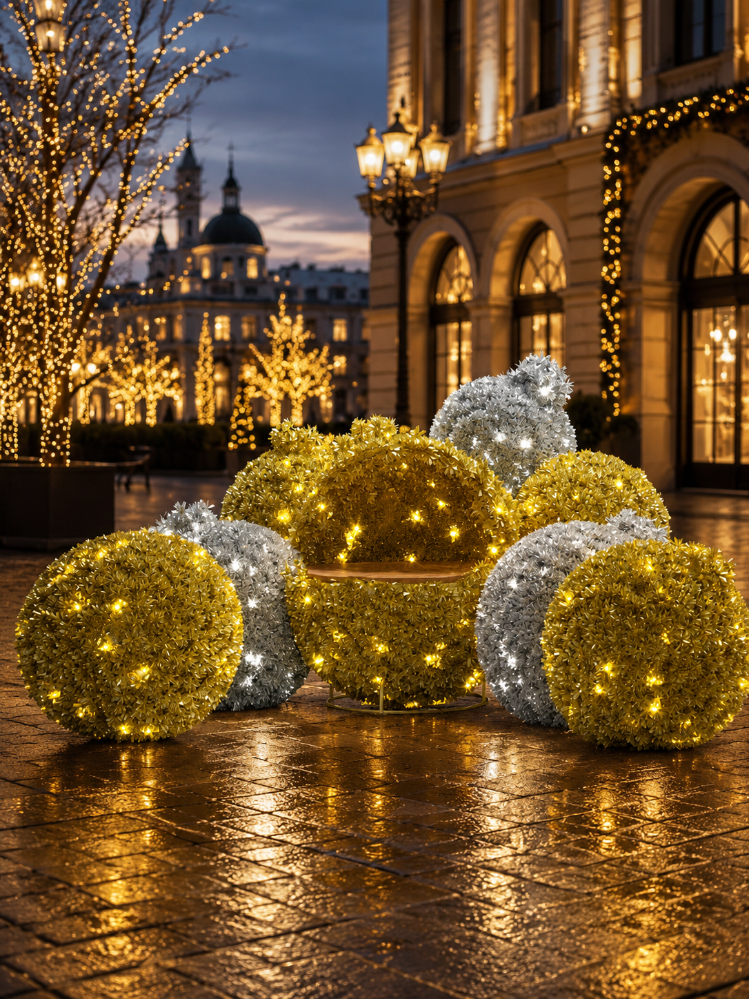 Фотозона «Festive Light» 2 м