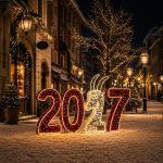 Световые цифры 2027 Символ года — изображение 3