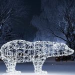 Световой медведь
